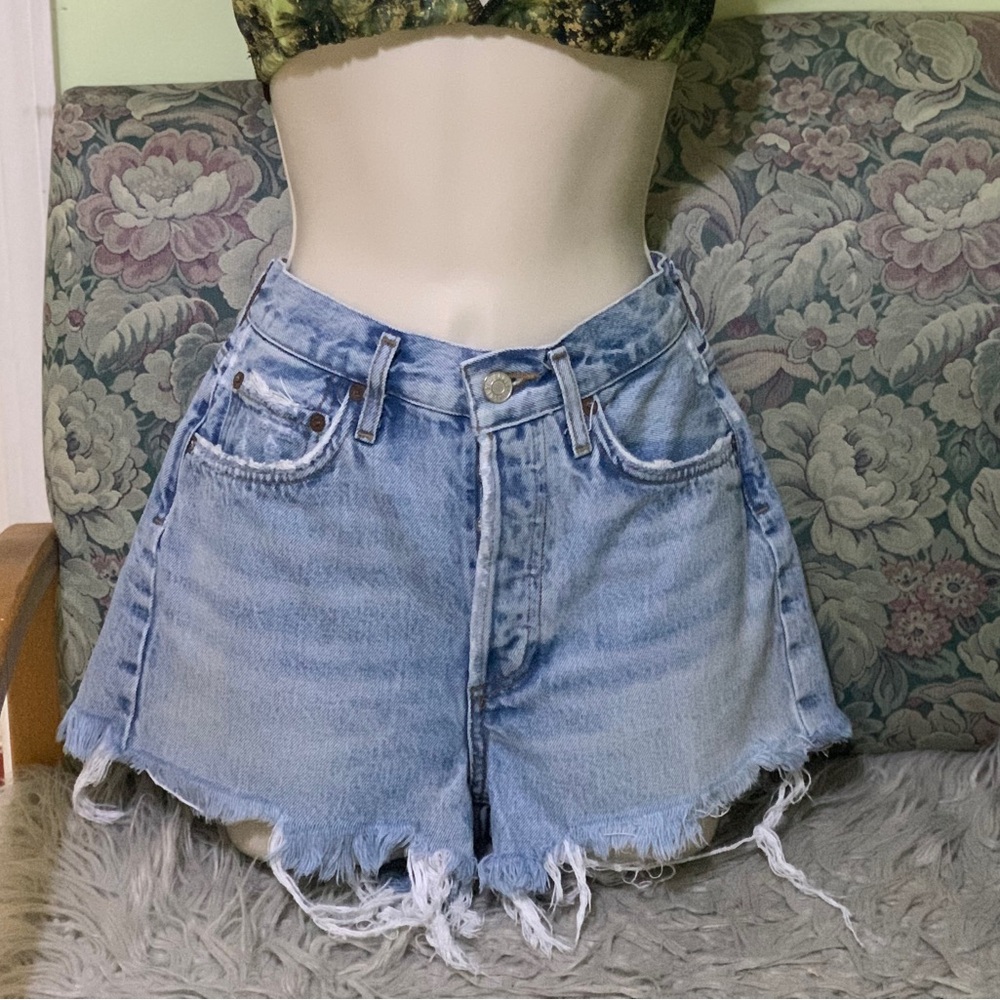 Agolde Jean Shorts High-Waisted